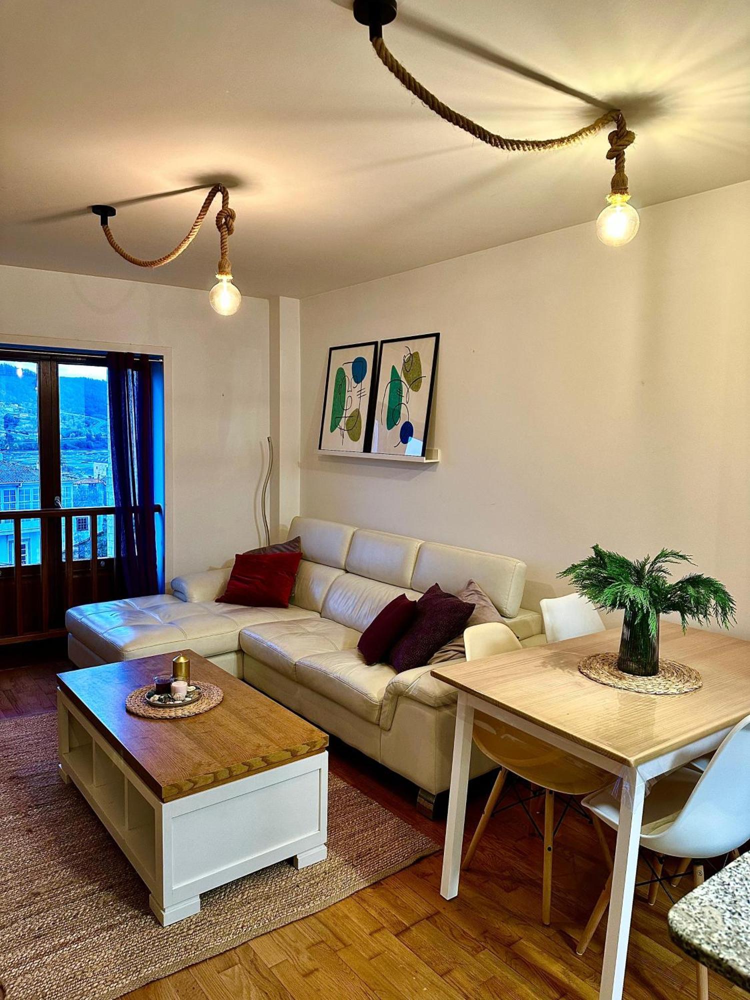 O Picho: Apartamento Centrico. Pontedeume Esterno foto